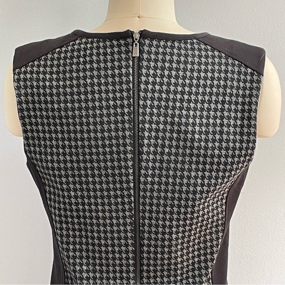 Laundry by Shelli Segal Houndstooth Sheath Dress- Size 8 - Picture 7 of 9